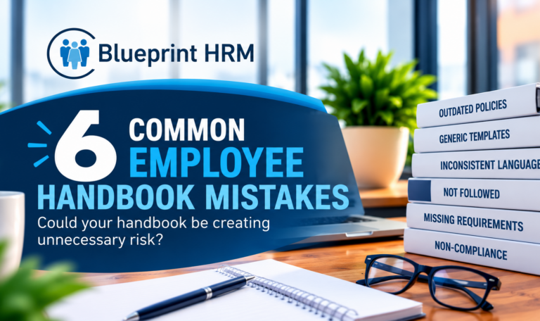 Six common employee handbook mistakes that could create compliance risks for employers