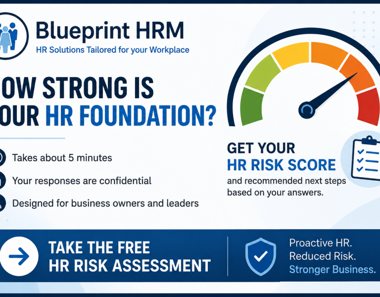 Blueprint HRM Free HR Risk Assessment for business owners and leaders